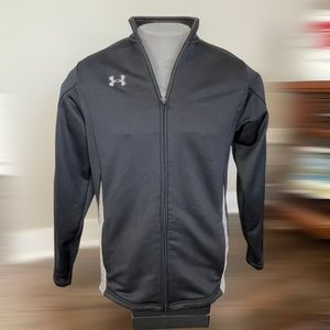 Under Armour Mens Coldgear Mock Full Zip Jacket